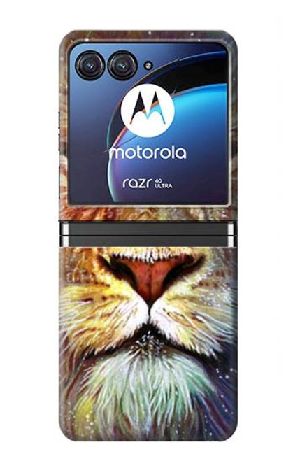 S1354 Lion Case For Motorola Razr 40 Ultra