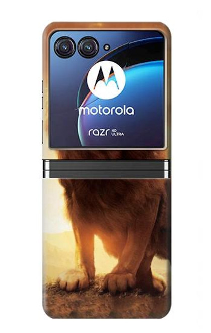 S1957 Lion Aslan Case For Motorola Razr 40 Ultra