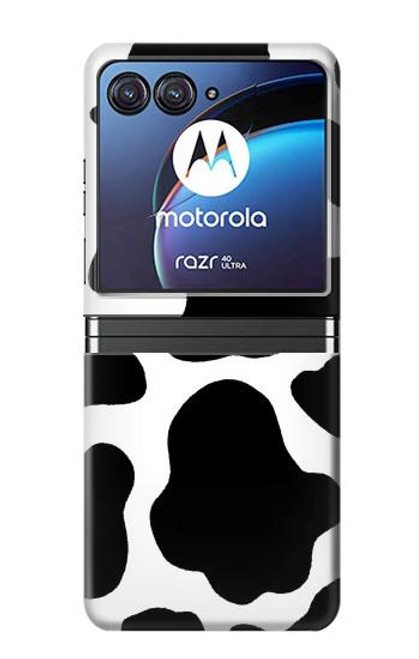 S2096 Seamless Cow Pattern Case For Motorola Razr 40 Ultra