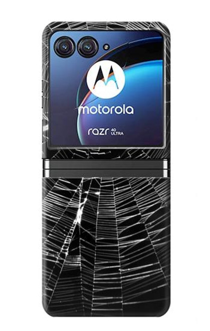 S2224 Spider Web Case For Motorola Razr 40 Ultra