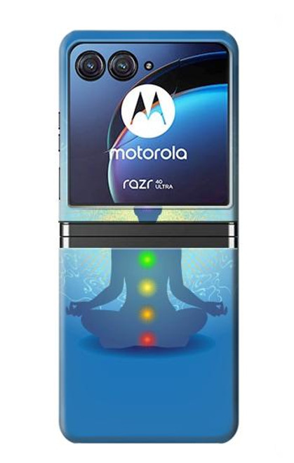 S2295 Bhuddha Aura Chakra Balancing Healing Case For Motorola Razr 40 Ultra