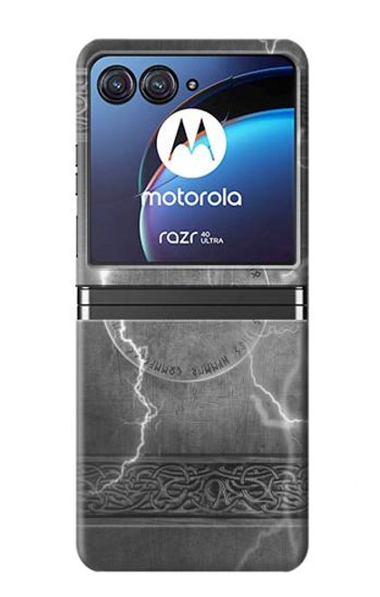 S2533 Thor Thunder Strike Hammer Case For Motorola Razr 40 Ultra