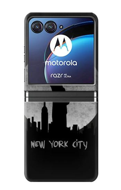 S3097 New York City Case For Motorola Razr 40 Ultra