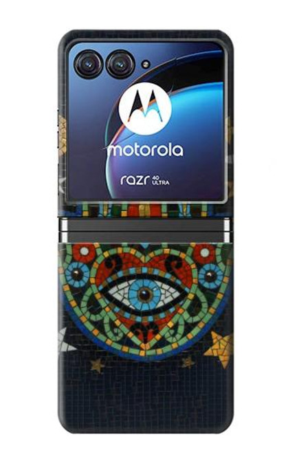 S3175 Hamsa Hand Mosaics Case For Motorola Razr 40 Ultra