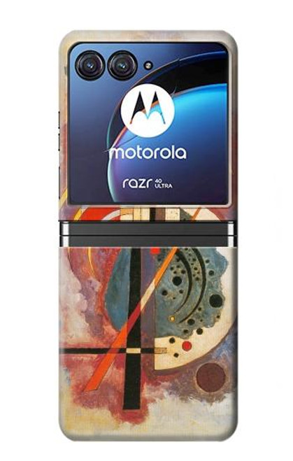 S3337 Wassily Kandinsky Hommage a Grohmann Case For Motorola Razr 40 Ultra