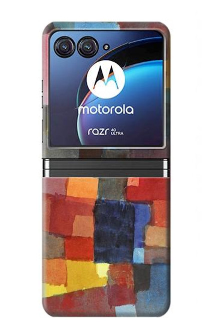 S3341 Paul Klee Raumarchitekturen Case For Motorola Razr 40 Ultra