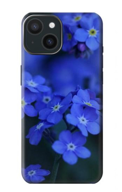 S0782 Forget me not Case For iPhone 15