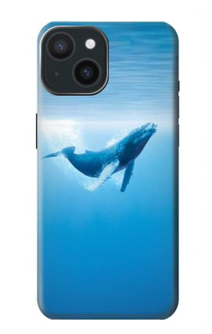 S0843 Blue Whale Case For iPhone 15