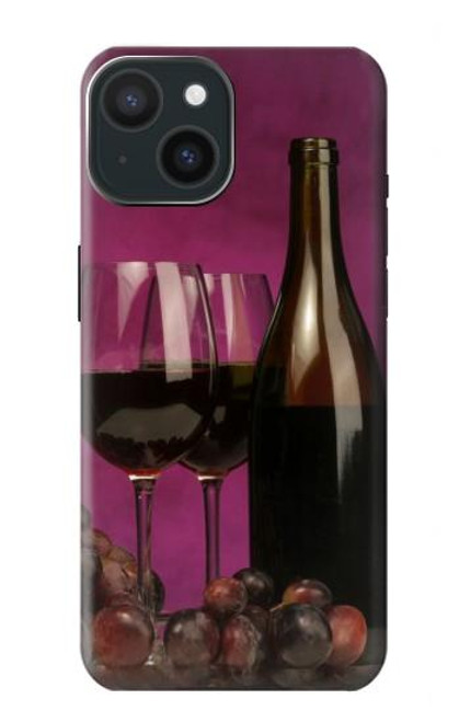 S0910 Red Wine Case For iPhone 15