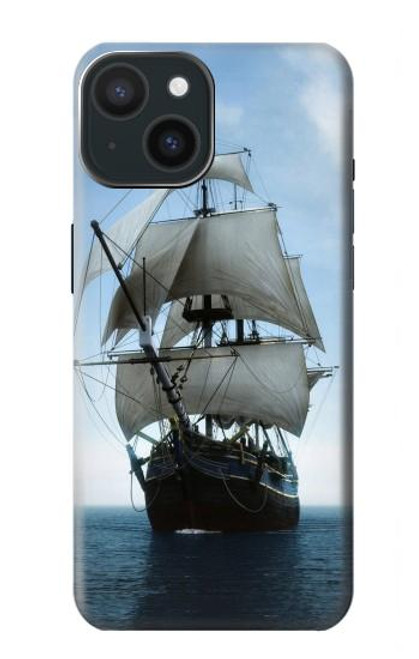 S1096 Sailing Ship in an Ocean Case For iPhone 15