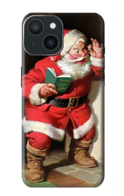 S1417 Santa Claus Merry Xmas Case For iPhone 15