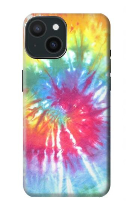S1697 Tie Dye Colorful Graphic Printed Case For iPhone 15
