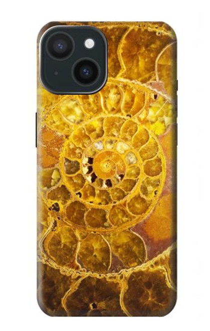 S1789 Ammonite Fossils Case For iPhone 15