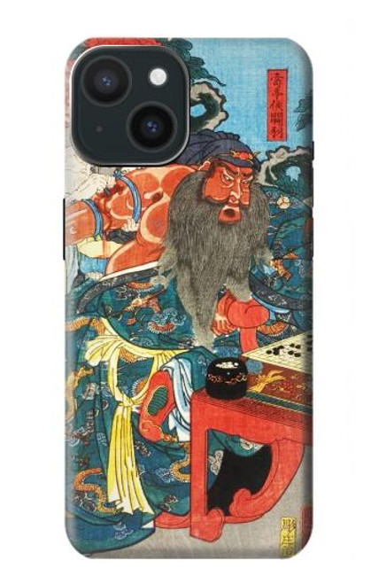 S1826 Utagawa Kuniyoshi Guan Yu Case For iPhone 15