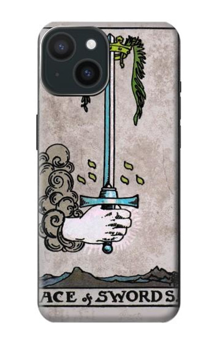 S2482 Tarot Card Ace of Swords Case For iPhone 15