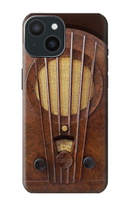 S2655 Vintage Bakelite Deco Radio Case For iPhone 15