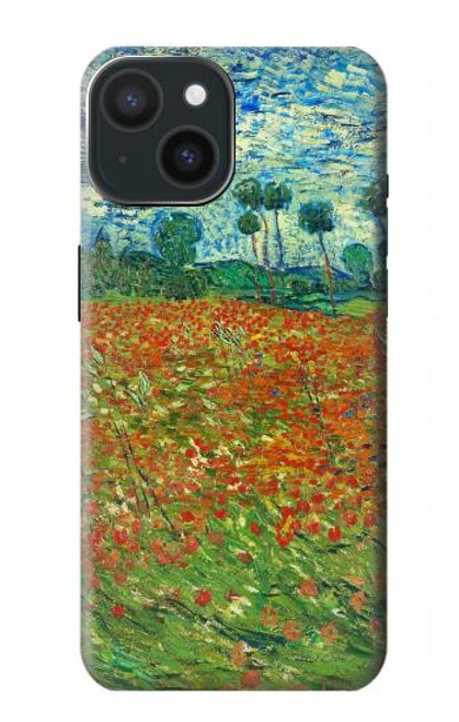 S2681 Field Of Poppies Vincent Van Gogh Case For iPhone 15