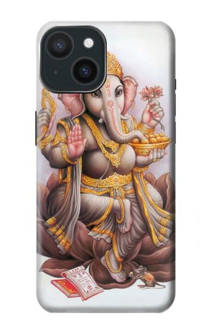 S2820 Hindu God Ganesha Ganapati Vinayaka Case For iPhone 15