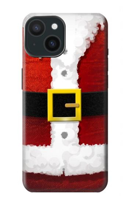 S2846 Christmas Santa Red Suit Case For iPhone 15