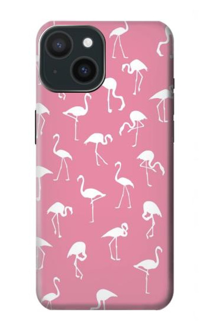 S2858 Pink Flamingo Pattern Case For iPhone 15