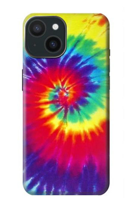 S2884 Tie Dye Swirl Color Case For iPhone 15