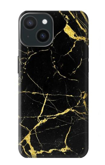 S2896 Gold Marble Graphic Printed Case For iPhone 15