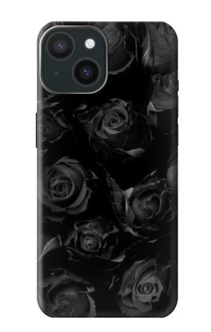 S3153 Black Roses Case For iPhone 15