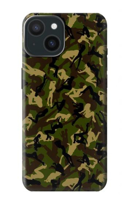 S3356 Sexy Girls Camo Camouflage Case For iPhone 15