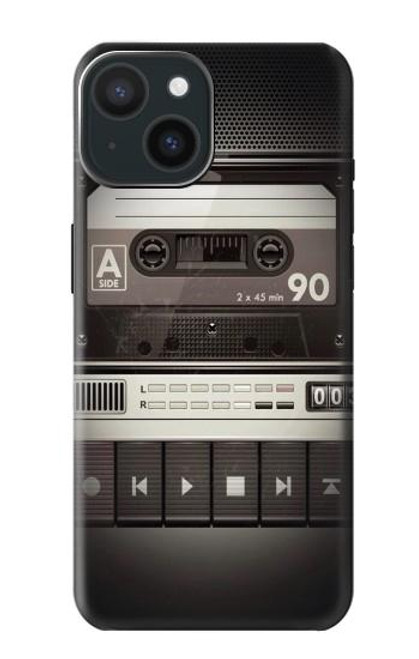 S3501 Vintage Cassette Player Case For iPhone 15