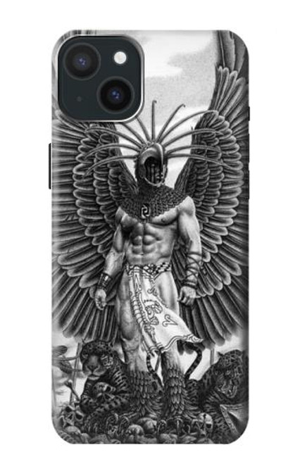 S1235 Aztec Warrior Case For iPhone 15 Plus