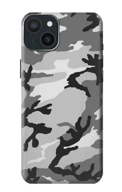S1721 Snow Camouflage Graphic Printed Case For iPhone 15 Plus