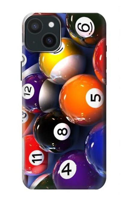 S2238 Billiard Pool Ball Case For iPhone 15 Plus