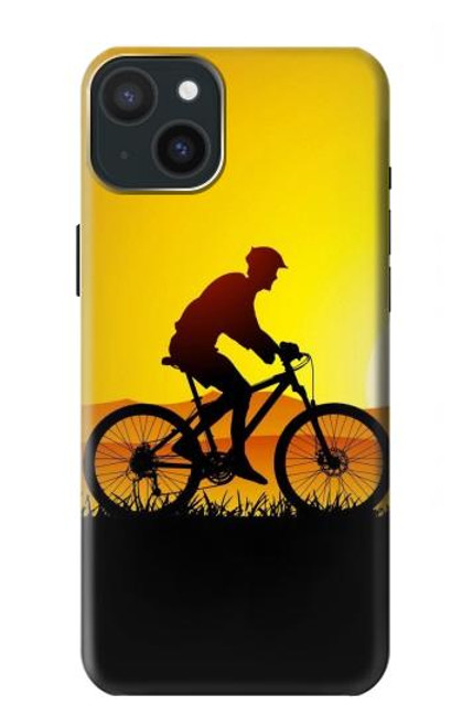 S2385 Bicycle Bike Sunset Case For iPhone 15 Plus