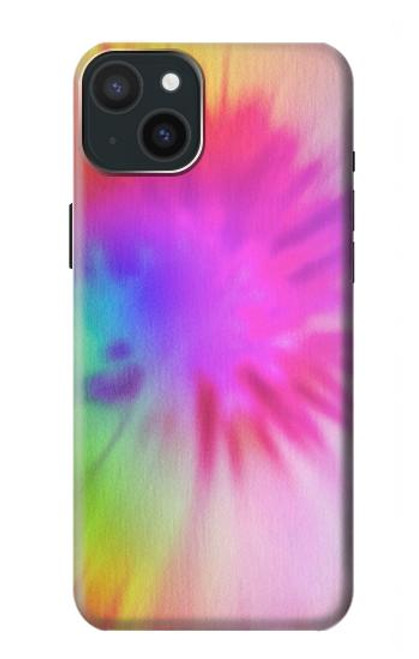 S2488 Tie Dye Color Case For iPhone 15 Plus