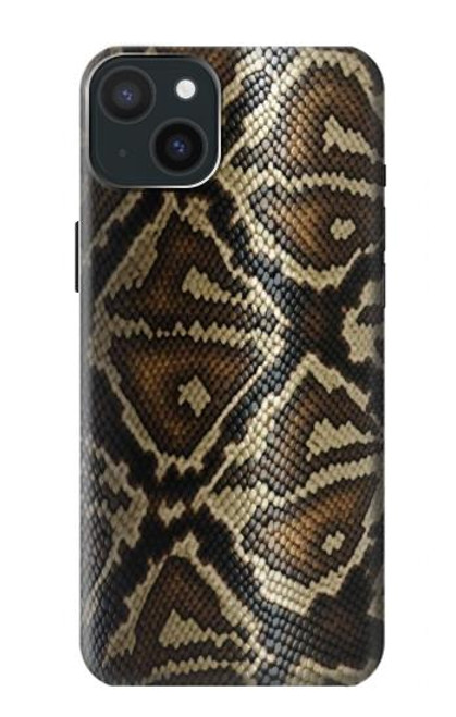 S2712 Anaconda Amazon Snake Skin Graphic Printed Case For iPhone 15 Plus