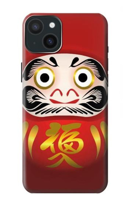 S2839 Japan Daruma Doll Case For iPhone 15 Plus