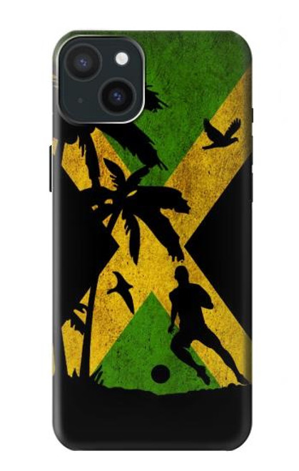 S2975 Jamaica Football Soccer Case For iPhone 15 Plus