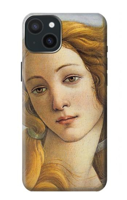 S3058 Botticelli Birth of Venus Painting Case For iPhone 15 Plus