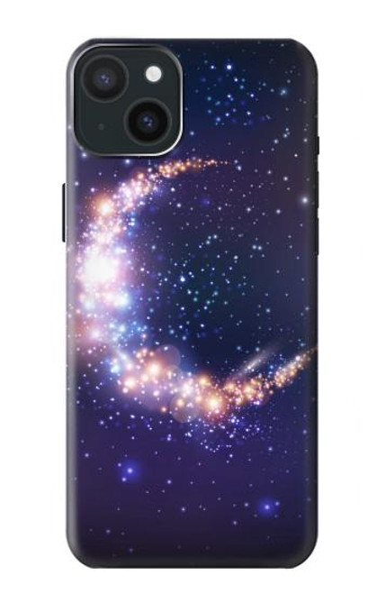 S3324 Crescent Moon Galaxy Case For iPhone 15 Plus