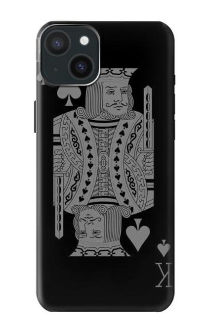 S3520 Black King Spade Case For iPhone 15 Plus