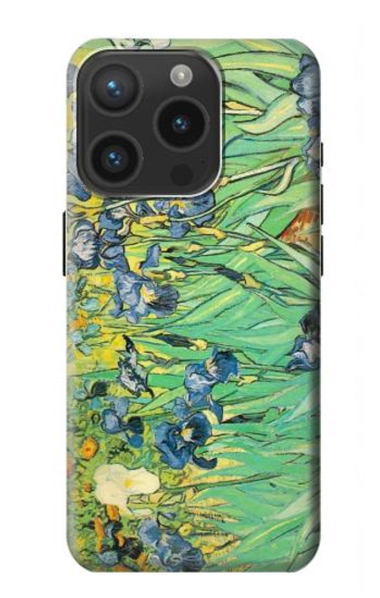 S0210 Van Gogh Irises Case For iPhone 15 Pro
