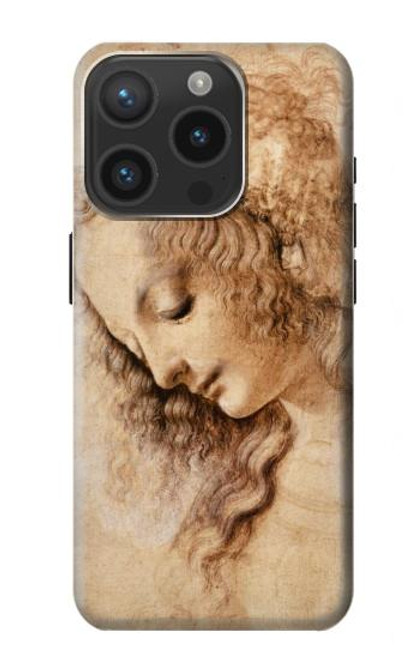 S1045 Leonardo da Vinci Woman's Head Case For iPhone 15 Pro