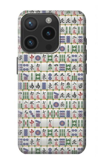 S1051 Mahjong Case For iPhone 15 Pro