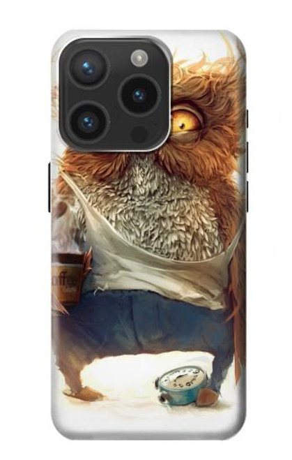 S1133 Wake up Owl Case For iPhone 15 Pro