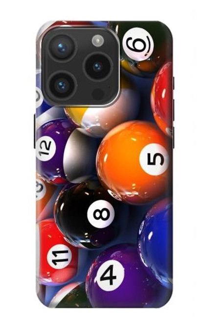 S2238 Billiard Pool Ball Case For iPhone 15 Pro