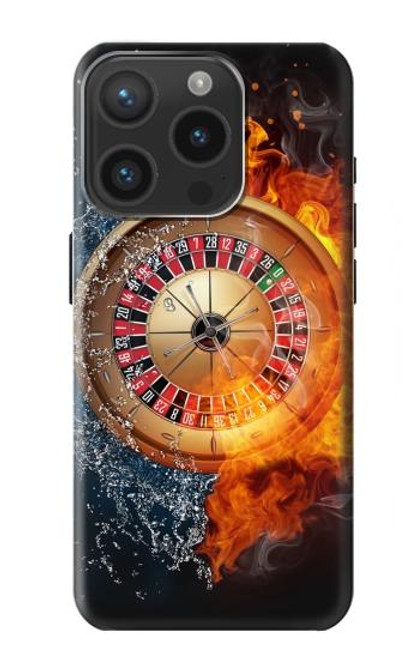 S2289 Roulette Casino Gamble Case For iPhone 15 Pro