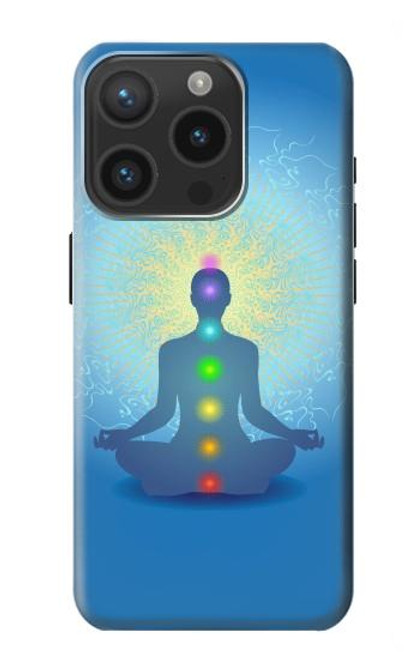 S2295 Bhuddha Aura Chakra Balancing Healing Case For iPhone 15 Pro