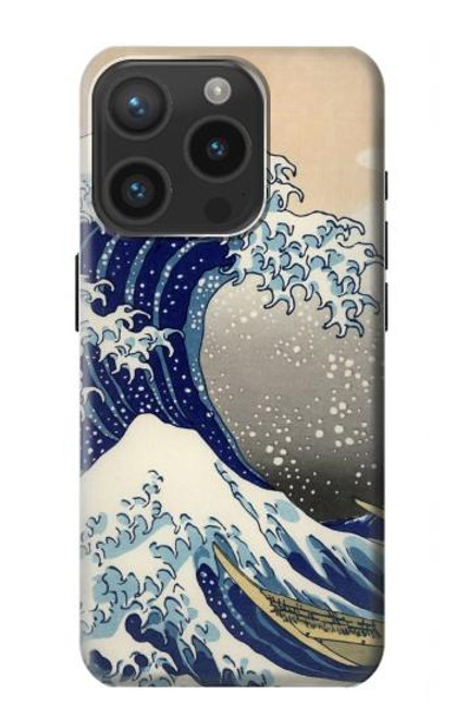 S2389 Hokusai The Great Wave off Kanagawa Case For iPhone 15 Pro