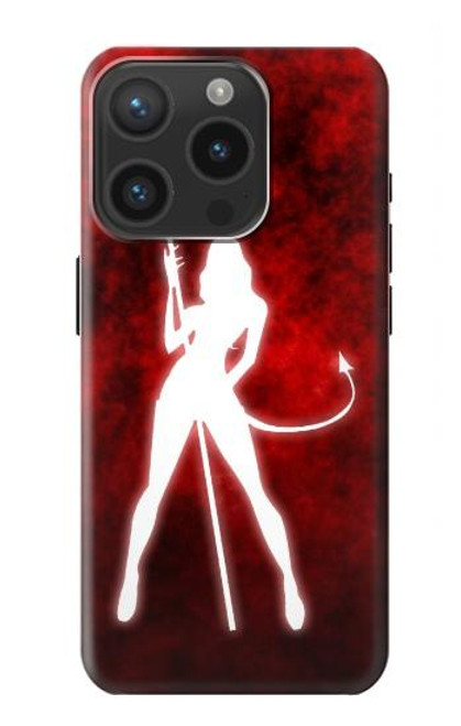 S2455 Sexy Devil Girl Case For iPhone 15 Pro