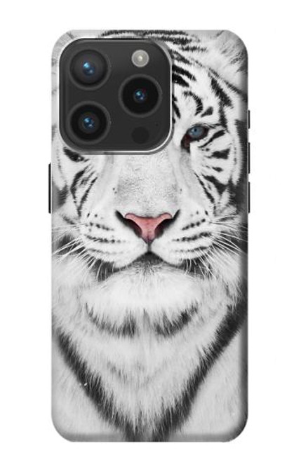 S2553 White Tiger Case For iPhone 15 Pro